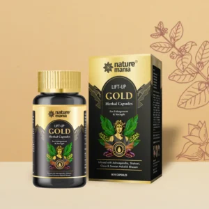 Lift-Up Gold Herbal Capsules for Men (50ml) - Enjoy Better Intimacy