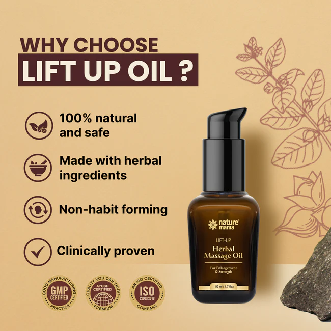 Lift-Up Massage Oil (30ML) for Men - Enjoy Better Intimacy 🥵 - Image 4