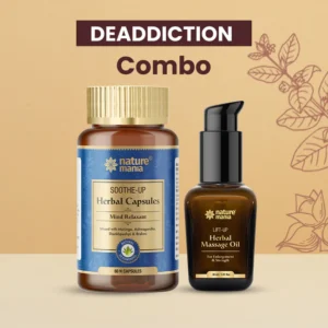 De - Addiction combo for Men ( lift up oil + Soothe Up capsule )