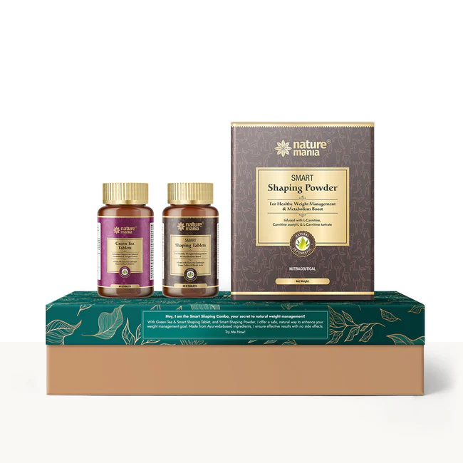 Nature Mania Smart Shaping Kit | Weight Loss kit for Men and Women | Fat Burner Combo - Image 2