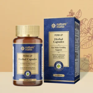 Nature Mania Perm-up Capsule (Male Sperm Count Booster) 60 Capsules Pack