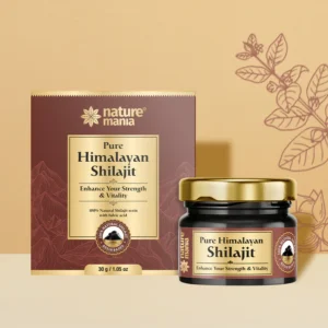 Nature Mania Pure Himalayan Shilajit Resin - 30 gm | For Men and Women